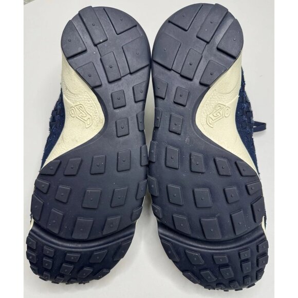 Nike Air Footscape Woven Raw Denim Obsidian HF1759-400 Women's Size 10 - Picture 5 of 10